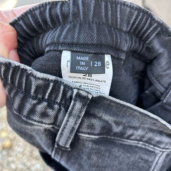 Retrofete Carter Pant In Onyx size 28 NWT - Picture 4 of 7